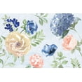 thumbnail image 2 of Grove, Beth 32x23 White Modern Wood Framed Museum Art Print Titled - Coastline Botanical I Blue, 2 of 4