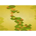 thumbnail image 1 of Ahgly Company Machine Washable Indoor Rectangle Transitional Banana Yellow Area Rugs, 2' x 5', 1 of 7