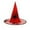 Red, variant on Hwkond Halloween Wizard Hat Halloween Witch Hat Non-woven Hat Event Party Supplies Props Decoration,Blue