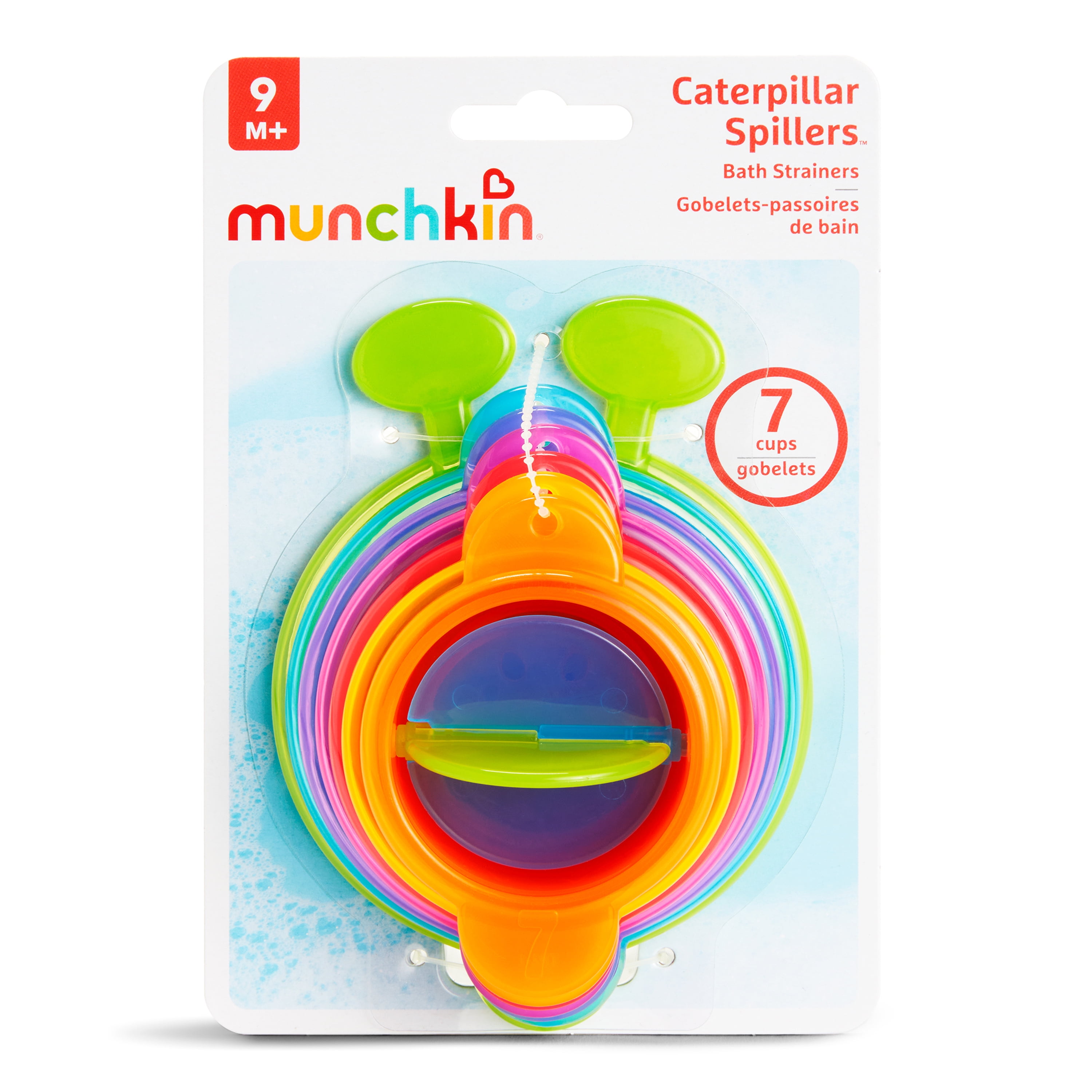 Munchkin Caterpillar Spillers Stacking and Straining Cups