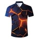 thumbnail image 4 of Camisas con botones para hombre, camisetas con estampado 3D completo, camisetas gráficas novedosas, camisetas hawaianas divertidas de manga corta de verano, camisetas de calle, 4 of 5