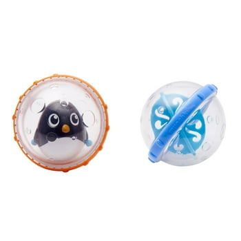 Munchkin Float and Play Bubbles Bath Toy,  4 Months+, Unisex, 2 Pack