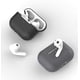 thumbnail image 3 of Compatible con Airpods Pro Case, funda protectora de silicona suave que absorbe los golpes, 3 of 4