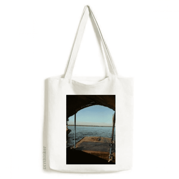 Sea Level Tote Canvas Bag Shopping Satchel Casual Handbag