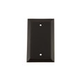 thumbnail image 1 of Nostalgic Warehouse 719673 Deco Switch Plate with Blank Cover, Timeless Bronze, 1 of 3