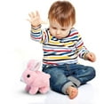 Luoyaxxxxx Walking And Talking Interactive Toys Electric Plush Rabbit