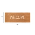 thumbnail image 3 of Embossed Coir Door Mat Welcome 18"X46", 3 of 3