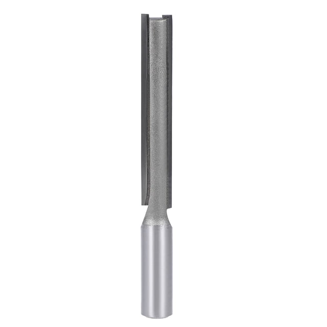 Broca de Router 1/2 Vástago 1/2" Diámetro de Corte 3" Profundidad 2 Cortadores de Flutas Rectas