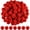 Red, variant on 200Pcs Craft Pom Poms 1 Inch Felt Balls for DIY Art Crafts Projects and Decorations