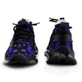 thumbnail image 3 of Blue Paisley Bandana Pattern Walking Shoes for Men Woman Lightweight Tennis Fashion Elastic Sports Shoes Cushion Basketball Shoes, 3 of 7