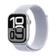 thumbnail image 1 of Apple Watch Series 10 46mm (MWWN3) Aluminio Plata Loop Tela Azul Nube, 1 of 3