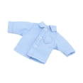 thumbnail image 4 of Camiseta para figura de acción a escala 1:12, ropa para muñecas en miniatura, ropa casual para cosplay, Azul, 4 of 8