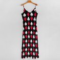 thumbnail image 5 of Playing Card Suits Inverted Sleeveless Dress Loose Women's Dress Dresses Luxury Evening Dresses, 5 of 9