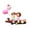 B, variant on Attractive Resin Couple Car Decors Creative Dashboard Ornament Vehicle Accessories Perfect Romance Gift for Partner