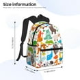 thumbnail image 4 of Fotbe Animals Lightweight Casual Laptop Backpack for Men and Women, Daily use Waterproof backpack, Backpack for College, 4 of 8