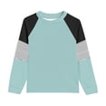 thumbnail image 1 of Enfants T-Shirt pour Enfants T-Shirts à Manches Longues T-Shirts à Col Rond Hauts d'Automne Tees T-Shirt en Coton Chemises d'Uniforme pour Filles 9-10 Ans, 1 of 5