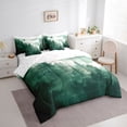thumbnail image 3 of Feelyou Men Rustic Landscape Twin Bedding Sets 7pcs, Green Tree Plant Comforter Set, 3 of 8