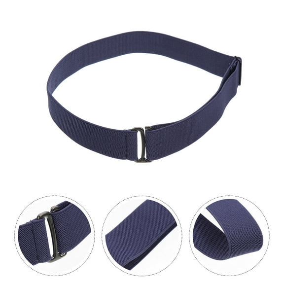AURARMLET Invisible Elastic Belt for Women Waist Tightener Dark Blue 1Pcs