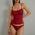 thumbnail image 2 of Women's Solid Color Yoga Tight Sports Tank Top Strap, 2 of 6