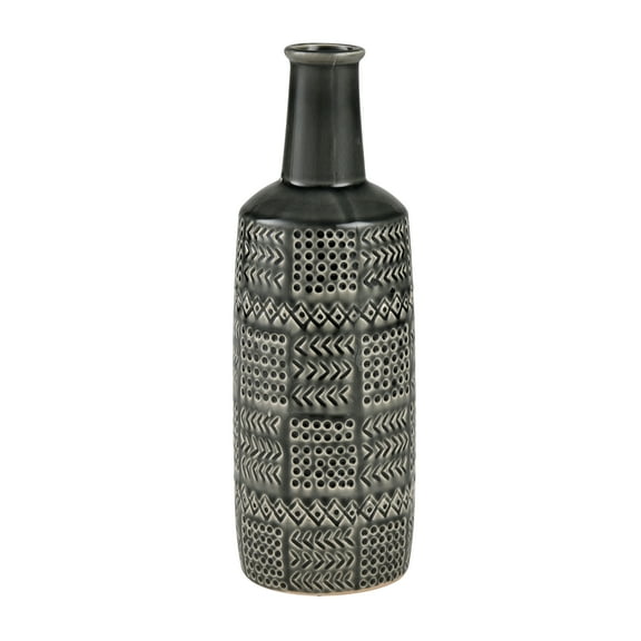 Elk Home Graham Luxe Vase in Black Finish