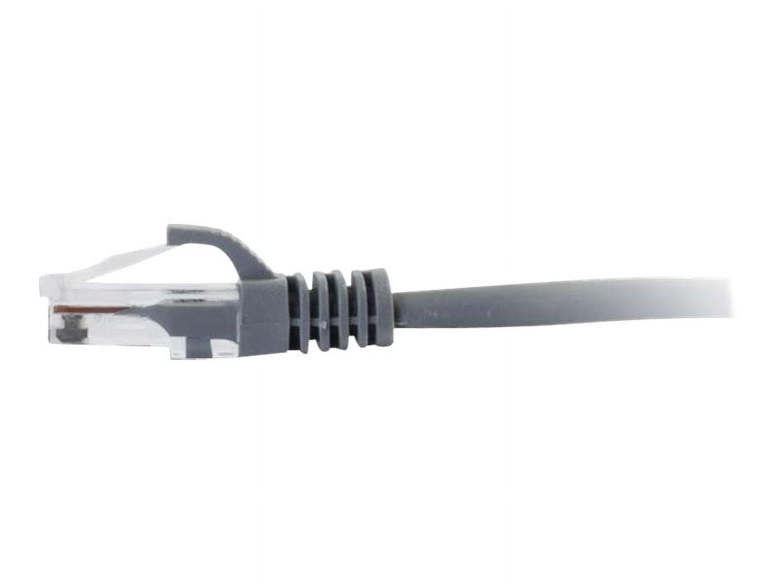 C2G 14ft Cat6 Snagless Unshielded (UTP) Network Patch Ethernet Cable - Gray - patch cable - 14 ft - gray