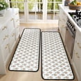 thumbnail image 4 of Kitchen Rugs Sets Of 2,White Bigfoot and Pine Tree Pattern Anti Fatigue Kitchen Mat Rugs Non Slip Washable,Decorative Kitchen Floor Mats for Kitchen,Sink,Laundry,17"x47"+17"x47", 4 of 5