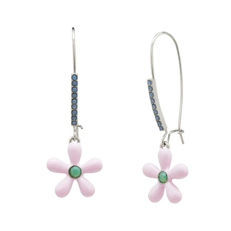 Betsey Johnson Women's Spring Flower Dangle Earrings C80