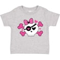 thumbnail image 3 of Inktastic Girl Pirate Skull Valentine Girls Toddler T-Shirt, 3 of 5