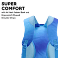 thumbnail image 5 of J World Boys and Girls Cornelia 18" Multi Compartment Laptop Backpack for School and Travel, Blue Gradient, 5 of 8