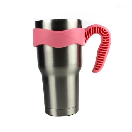 

Tumblers Non-Slip Handle Holder for Tea Cup Pink 20oz