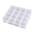 thumbnail image 2 of lingqin Bead Organizer Box Jewelry Tool Case Accessories Craft Storage Container Fishing 16 Grid, 2 of 9