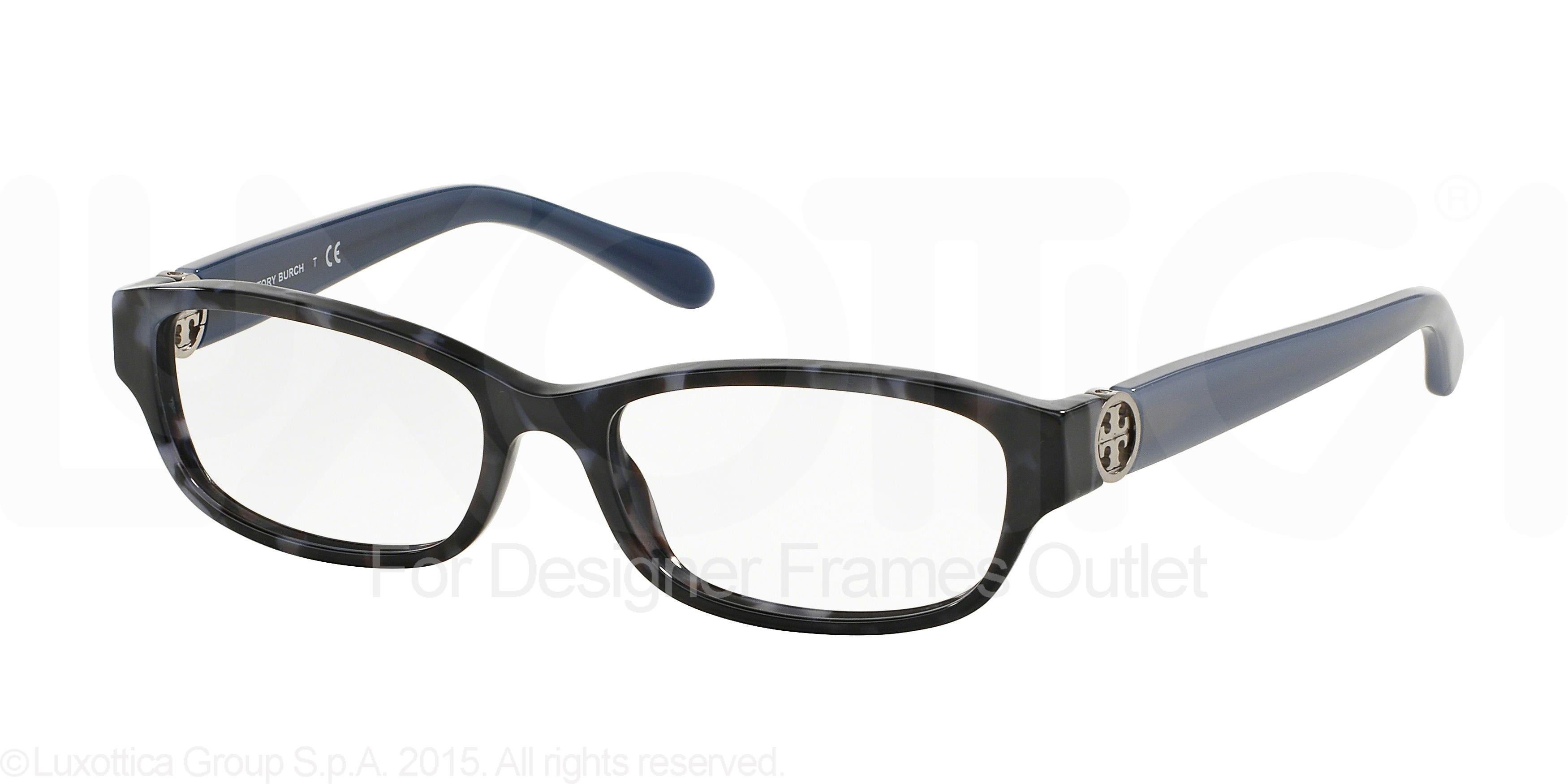 TORY BURCH Eyeglasses TY 2055 1475 Navy Tweed/Blue 53MM 