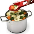 thumbnail image 6 of Nylon Spaghetti Server Non-Stick Pasta Fork Slotted Spoon Food Strainer with Spaghetti Measure Tool Strainer Ladle, 6 of 6