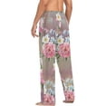 thumbnail image 6 of Colorful Peony Ghost Pajama Pants, Men's Lounge Pants Light with Drawstring and Pockets, Christmas New Year Birthday Father's Day Gifts, 6 of 7
