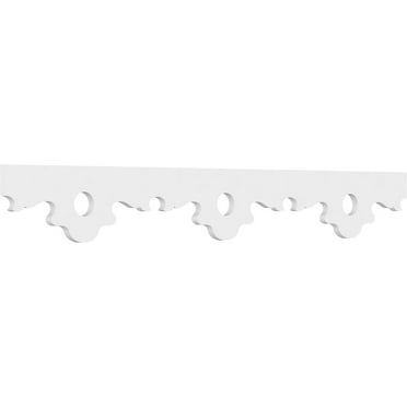 6"H x 5/8"P x 48"L Frederic Architectural Grade PVC Running Trim