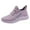 Purple, variant on NOKIO Women's Running Shoes Non Slip Shoes Breathable Lightweight Fashion Sneakers Slip Resistant Athletic Sports Walking Gym Work Shoes Women Sports Shoes Lace Up Fly Woven Mesh Shoes