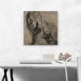 thumbnail image 2 of ARTCANVAS Lion 1613 Canvas Art Print by Peter Paul Rubens - Size: 18" x 18" (1.50" Deep), 2 of 9