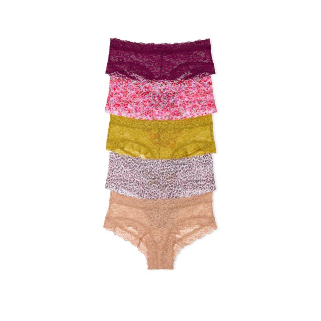 Ropa interior Victoria's Secret Lace Cheeky Minimal Cobertura