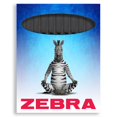 thumbnail image 4 of Zebra - ZGE Gel Ink Stick Pen - 0.7mm - Matte Barrel - Black - Pack of 12, 4 of 4