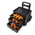 thumbnail image 4 of ToughBuilt StackTech 3-Drawer Rolling Locking Box, Portable Tool Storage & Organizer, 4 of 6