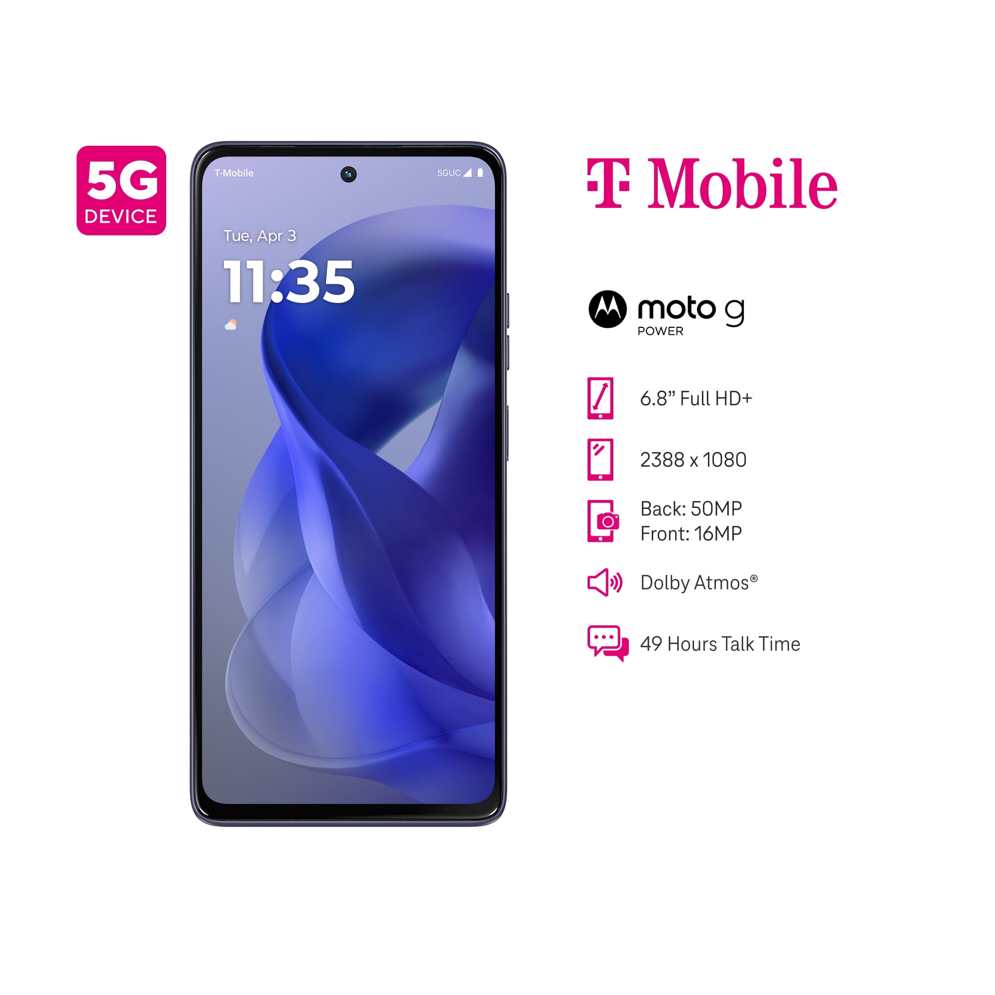 T-Mobile moto g power - 2025