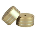 thumbnail image 3 of 4Pcs 40X20mm Aluminum HIFI AMP Speaker Isolation Stand Turntable Feet Pad (Gold), 3 of 8