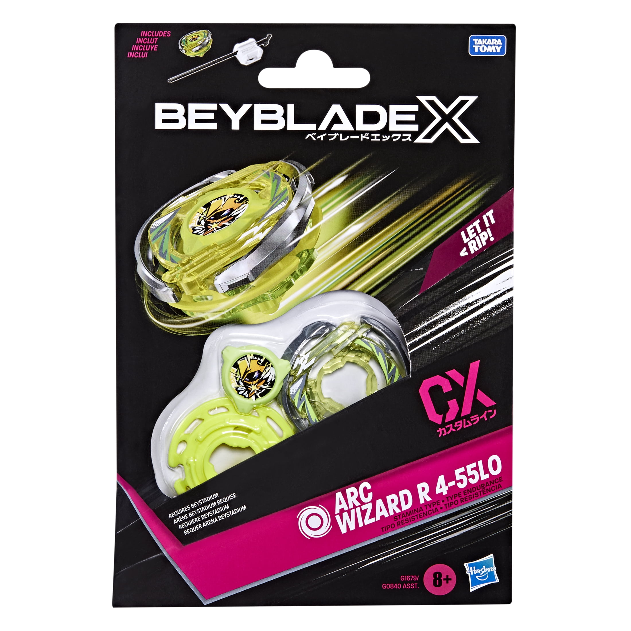 Beyblade - Brandclub - Beyblade X Arc Wizard R 4-55LO CX