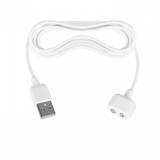 Nogen som helst Kritisk sokker Satisfyer USB Charging Cable-White - Walmart.com