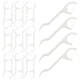 thumbnail image 1 of 3 Bags Dental Floss Picks Disposable Dental Flosser Disposable Floss Pick Flossing Picks for Travel.., 1 of 4