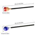 thumbnail image 3 of Minnieouse Cetro Fancy King's Scepters Impermeable Retro Bastón para caminar Varita extraíble Cosplay Props Bastón Accesorio de vestir Adultos Disfraces de disfraces oro rojo cetro de la reina Minnieouse  AP012555-03, 3 of 6