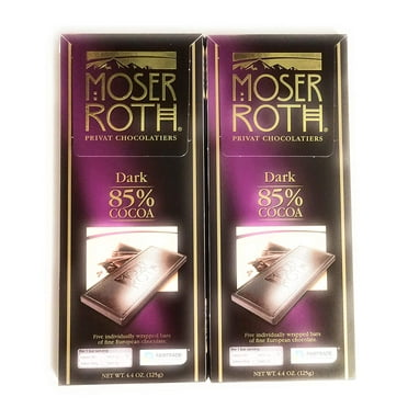 MOSER ROTH 4.4-oz each pack Premium Dark Chocolate 70% Cocoa - Product ...
