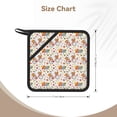 thumbnail image 3 of Xecao Vintage Autumn Pumpkins for Silicone Trivet Mats - Heat Resistant Pot Holders, Multipurpose Non-Slip Hot Pads, 3 of 8