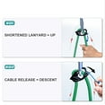 thumbnail image 4 of Greeniant Cuerda para escalar, accesorios para deportes al aire libre, accesorio seguro para senderismo, herramientas profesionales para deportes Escalada, 4 of 6