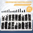 thumbnail image 3 of 300/360Pcs винты для ноутбука M2 M2.5 M3 KM Screw Flat Head Phillips Screws Laptop Notebook Screws Set Kit For Computer Glasses, 3 of 9